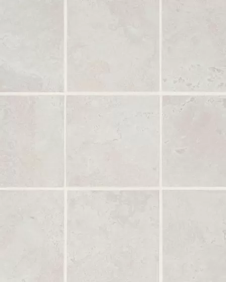 Thaddeus White Matte Glazed Porcelain 4"x4" Mosaic Tile