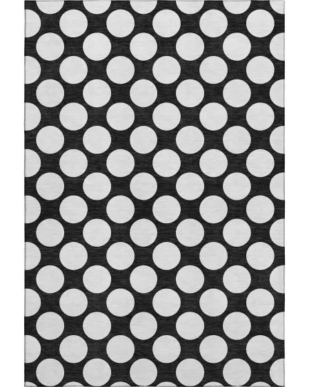 The Reserve TR13 Black 10'x14' Area Rug