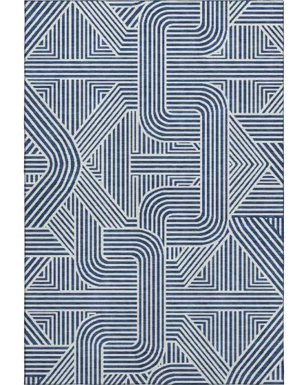 The Reserve TR14 Navy 10'x14' Area Rug