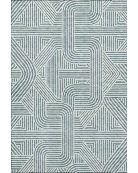 The Reserve TR14 Teal 10'x14' Area Rug