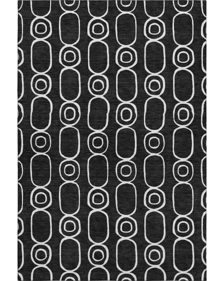 The Reserve TR6 Black 10'x14' Area Rug