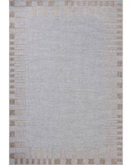 Topanga TOP-08 Silver/Natural Area Rug