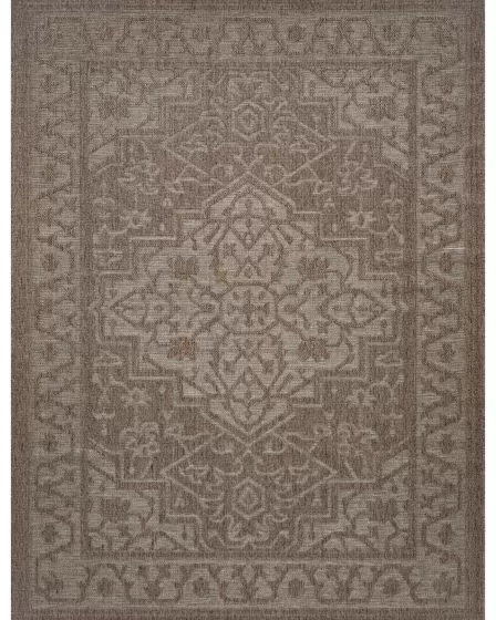 Tulum TLM05 Brown 10'x14' Area Rug