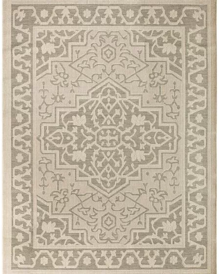 Tulum TLM05 Taupe Olive 10'x14' Area Rug