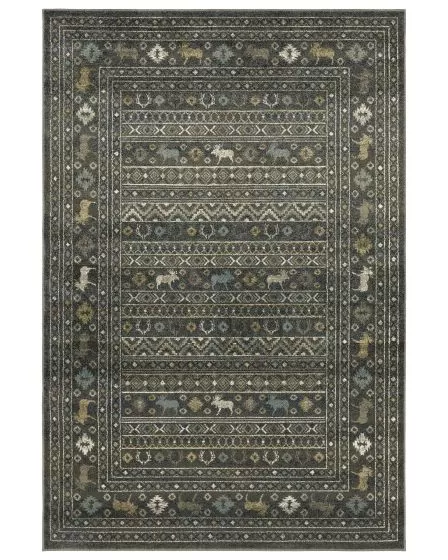 Venice 95e Blue/Gold Area Rug