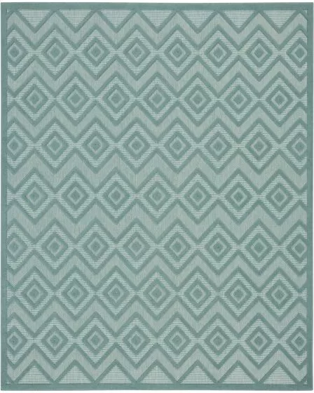 Versatile NRV01 Aqua Teal Area Rug