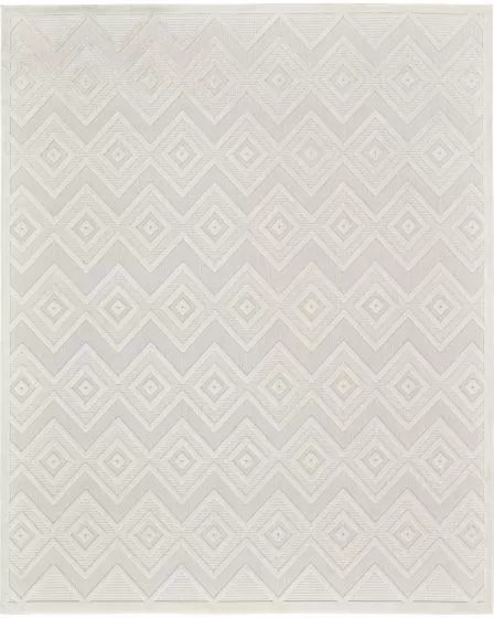 Versatile NRV01 Ivory White Area Rug