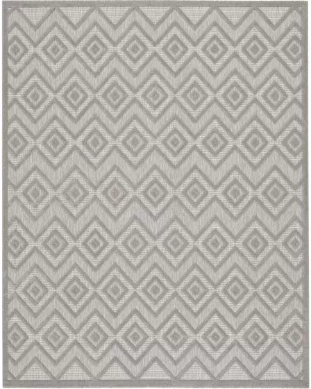 Versatile NRV01 Silver Grey Area Rug