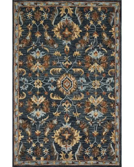 Victoria VK-14 Denim/Multi Area Rug