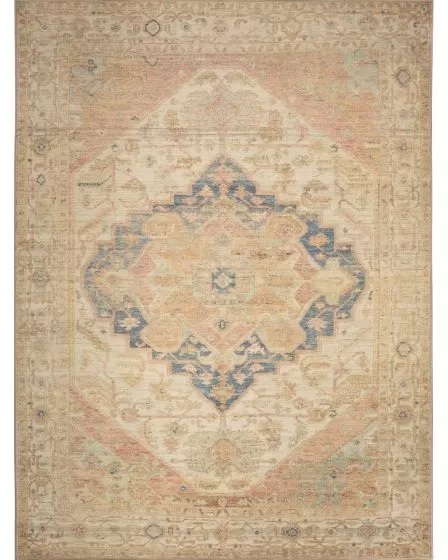 Vintage Washables VWS15 Multicolor 4'x6' Area Rug