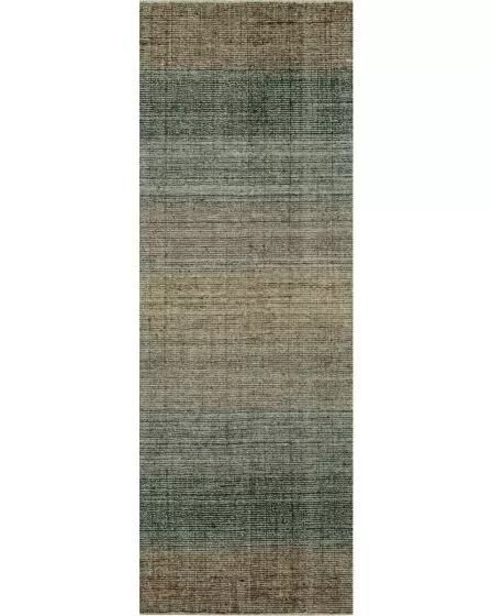 Drew & Jonathan Wabi Sabi Teal 2'x8' Runner Rug
