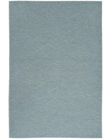 Washable Solutions WSL01 Aqua Area Rug