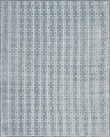 Washable Charm WCH02 Blue Ivory 2'x3' Area Rug