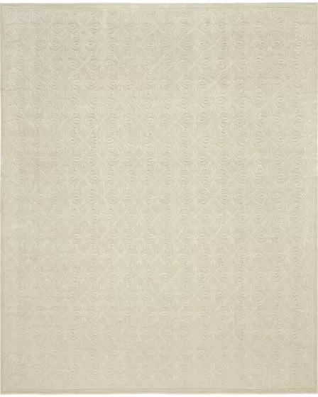 Washable Charm WCH03 Ivory 2'x3' Area Rug
