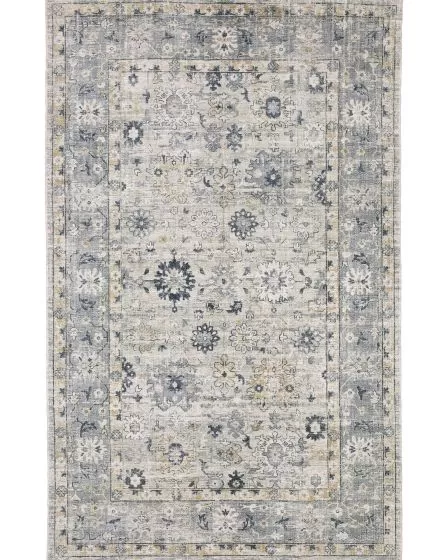 Windham WIN01 Ivory/Blue Area Rug