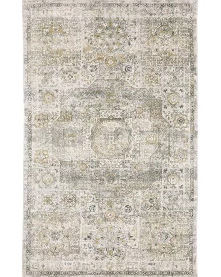 Windham WIN05 Grey/Gold Area Rug