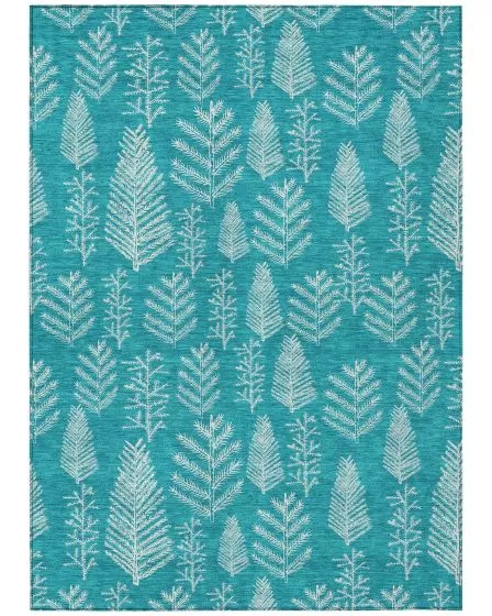 Wonderland WN21 Teal 10'x14' Area Rug