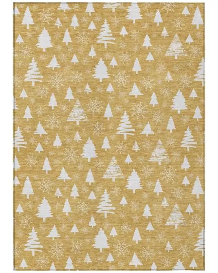 Wonderland WN23 Gold 10'x14' Area Rug