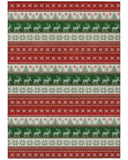 Wonderland WN26 Red 10'x14' Area Rug