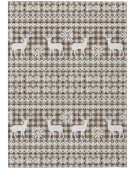 Wonderland WN28 Brown 10'x14' Area Rug