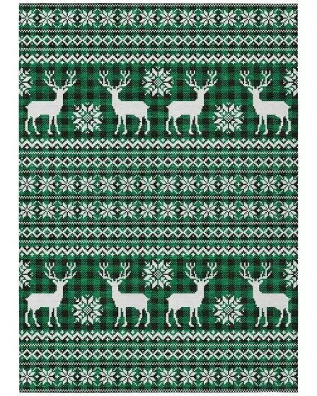 Wonderland WN28 Green 10'x14' Area Rug