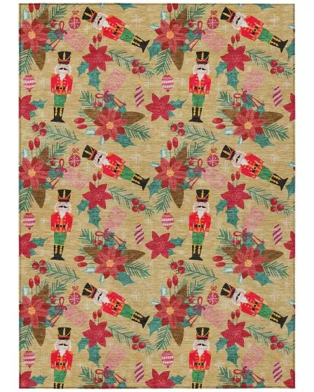 Wonderland WN30 Gold 10'x14' Area Rug