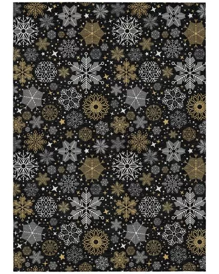 Wonderland WN31 Black 10'x14' Area Rug