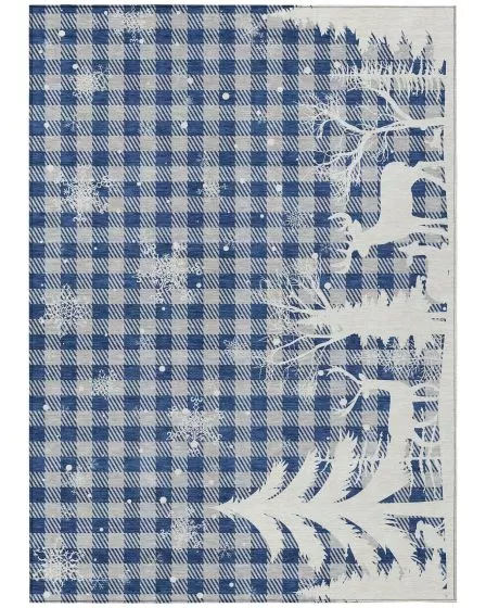 Wonderland WN32 Blue 10'x14' Area Rug