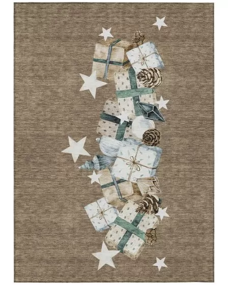 Wonderland WN33 Brown 10'x14' Area Rug