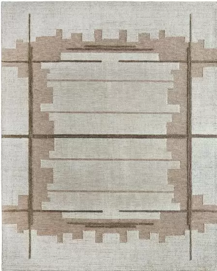 Winston 8B01F Brown/Ivory Area Rug