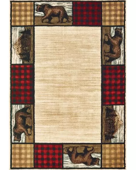 Woodlands 9603c Ivory/Multi Area Rug