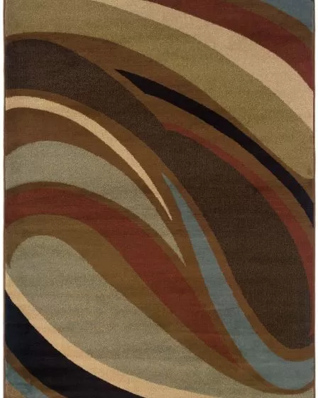 Hudson 2666f Brown Area Rug