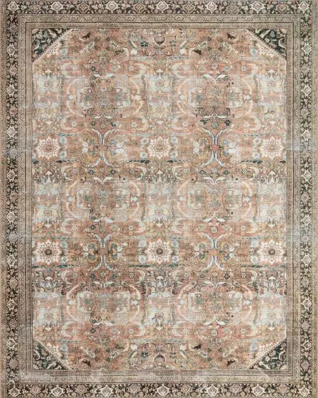 Wynter WYN-02 Auburn/Multi 2'3"x3'9" Area Rug