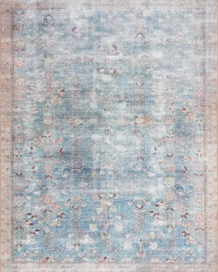 Wynter WYN-06 Teal/Multi Area Rug