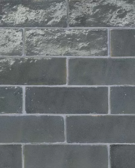 Zagora Charcoal Glossy Glazed Ceramic 2"x6" Field Tile