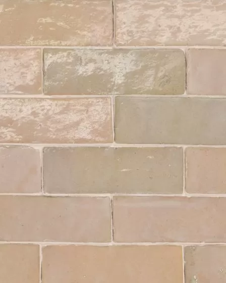 Zagora Ivoire Glossy Glazed Ceramic 2"x6" Field Tile