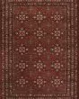 Old World Classic Royal Afghan Antique Red Rug