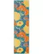 Allur ALR06 Turquoise Multicolor Area Rug