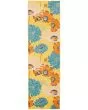 Allur ALR06 Yellow Multicolor Area Rug