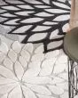 Aloha ALH05 Black White Area Rug