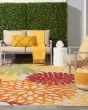 Aloha ALH05 Red Multi Colored Area Rug