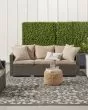 Aloha ALH21 Grey/Charcoal Area Rug