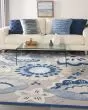 Aloha ALH25 Blue/Grey Area Rug