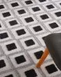 Aloha ALH26 Black White Area Rug