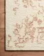 Annie ANN-01 White/Rust Area Rug