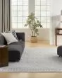 Astra Machine Washable ASW10 Grey Area Rug