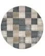 Avalon 5617 Ivory Checkered Area Rug