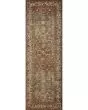 Banks BAN-04 Brick/Ivory Area Rug