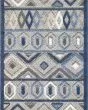 Calla 6921 Grey/Blue Aztec Area Rug
