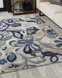 Calla 6922 Grey/Blue Leila Area Rug